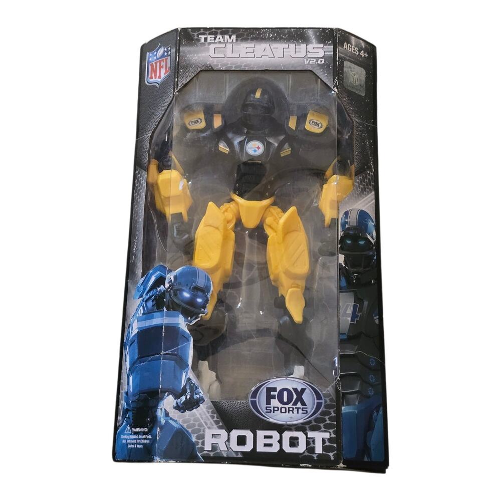 Pittsburgh Steelers NFL Team Cleatus V2.0 Fox Sports Robot